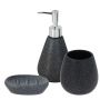 MRSHome Σετ Μπάνιου 400 ml Από Δολομίτη 3 Τμχ I Anthracite