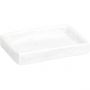MRSHome Σαπουνοθήκη Polyresin 12,5x9x2 I Λευκή