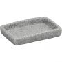 MRSHome Σαπουνοθήκη Polyresin 12x8,5x2 I Γκρι