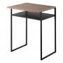 Yamazaki Βοηθητικό Τραπέζι Μεταλλικό Μαύρο/Καφέ Tower 53x45,2x66,8