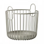 Zone Denmark Καλάθι Οργάνωσης Μεταλλικό Ø20x20 - Inu Taupe