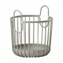 Zone Denmark Καλάθι Οργάνωσης Μεταλλικό Ø10,5x13,5 - Inu Taupe