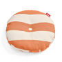 Fatboy Circle - Μαξιλάρι Από Ύφασμα Olefin Ø50x4 I Stripe Orange Creme