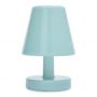 Fatboy Edison The Ambiance - Επαναφορτιζόμενο Φωτιστικό Led Abs Ø16,5x25,3 I Polar Blue - Dimmable