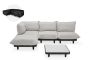 Fatboy Paletti Large - Σετ Σαλόνι Εξωτερικού Χώρου 280x190x90 I Light Grey Τραπέζι - Mist