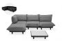 Fatboy Paletti Large - Σετ Σαλόνι Εξωτερικού Χώρου 280x190x90 I Light Grey Τραπέζι - Rock Grey