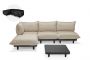 Fatboy Paletti Royal Large - Σετ Σαλόνι Εξωτερικού Χώρου 280x190x90 I Anthracite Τραπέζι - Brulee