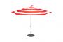 Fatboy Stripesol  - Ομπρέλα Κήπου Αλουμινίου/Υφασμάτινη Με Μαύρη Βάση Ø350 Εκ. I Red