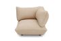 Fatboy Sumo Πολυθρόνα Γωνιακή Δεξιά Κοτλέ 108x108x90 I Beige