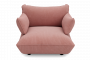 Fatboy Sumo Loveseat - Πολυθρόνα Υφασμάτινη Κοτλέ 114x108x90 I Soft Pink
