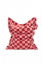 Fatboy Original Slim Teddy Chess - Πουφ Υφασμάτινο 155x120 I Red