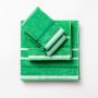 Benetton Rainbow Σετ Πετσέτες Μπάνιου Βαμβακερές Πράσινες 4 Τμχ