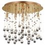 IDEAL LUX 8ΦΩΤΟ ΦΩΤΙΣΤΙΚΟ ΟΡΟΦΗΣ ΜΕ ΚΡΥΣΤΑΛΛΑ ΧΡΥΣΟ Ø40 MOONLIGHT PL8 080932