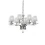 IDEAL LUX 8ΦΩΤΟΣ ΠΟΛΥΕΛΑΙΟΣ ΜΕΤΑΛΛΙΚΟΣ ΧΡΩΜΙΟ PEGASO SP8 059242