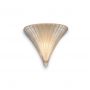 IDEAL LUX ΦΩΤΙΣΤΙΚΟ ΤΟΙΧΟΥ ΓΥΑΛΙΝΟ ΧΡΥΣΟ SANTA AP1 SMALL 013046