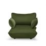 Fatboy Sumo - Πολυθρόνα Βελούδινη 108x108x90 I Deep Green 