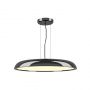 Sunlight Mia - Φωτιστικό Οροφής Led Μεταλλικό Μαύρο Φ60 Εκ. - Dimmable