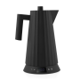 Alessi PLISSE Βραστήρας Μαύρος 1,7 Lt Με Ρύθμιση Θερμοκρασίας