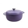 Lodge Κατσαρόλα Μαντεμένια Εμαγιέ 5,68 Lt Ι Lilac