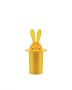 Alessi MAGIC BUNNY Θήκη Για Οδοντογλυφίδες Κίτρινη 14 Εκ.