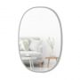 Umbra Καθρέπτης Τοίχου Γκρι Hub Oval 61x3,8x91,4