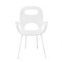 Umbra Καρέκλα Πλαστική/Μεταλλική Λευκή Oh 61x61x86,4