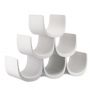 Alessi NOE Μπουκαλοθήκη 6 Θέσεων Λευκή 34,5x15,5x27 Εκ.