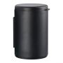 Zone Denmark Επιτοίχιος Κάδος Απορριμμάτων Αλουμινίου/ABS 3,3 Lt - Rim Black