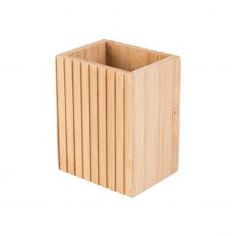 Estia Θήκη Οδοντόβουρτσας Bamboo Τετράγωνη 8,3x6,5x10,3
