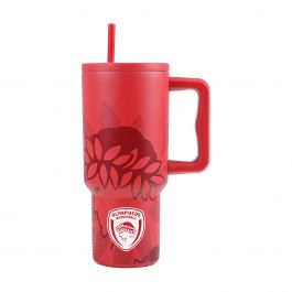 Estia Θερμός Straw Tumbler Xl Olympiacos Bc 900 ml