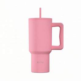 Estia Θερμός Straw Tumbler Xl Save The Aegean 900 ml Rose
