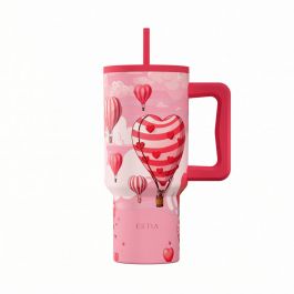 Estia Θερμός Straw Tumbler Xl Save The Aegean 900 ml Love Ascend