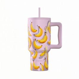 Estia Θερμός Straw Tumbler Xl Save The Aegean 900 ml Banana Mood