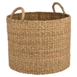 Estia Καλάθι Αποθήκευσης Ψάθινο Natural Nerina 50x40 Εκ.