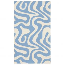 Estia Πετσέτα Θαλάσσης Microfiber Με Τσαντάκι 180x90 Εκ. I Ocean Waves