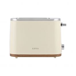 Estia Φρυγανιέρα Pure Cream 2 Θέσεων 800W Κρεμ