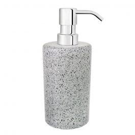 AWD Interior Q Bath Δοχείο Κρεμοσάπουνου Από Μάρμαρο 200Ml Φ7.3X17.5Cm Awd02341554
