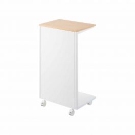 Yamazaki Βοηθητικό Τραπέζι Με Αποθηκευτικό Χώρο Λευκό Tower 31x22x55