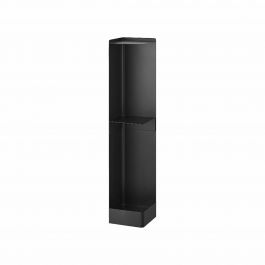 Yamazaki Θήκη Για Χαρτί Υγείας Μεταλλική Μαύρη Slim Tower 16x16x80,5 