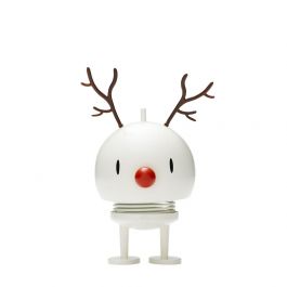 Hoptimist Reindeer Bumble S Διακοσμητική Φιγούρα Πλαστική/Μεταλλική I White
