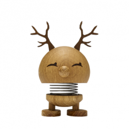 Hoptimist Reindeer Bimble Διακοσμητική Φιγούρα Ξύλινη Small Oak
