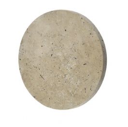 InLight Επιτοίχιο Φωτιστικό Led Μαρμάρινο Travertine Γκρι Φ16 Εκ. 43068-B