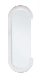 Bizzotto Zerys Καθρέπτης Τοίχου Με Βελούδινο Λευκό Πλαίσιο 60x160 Εκ.