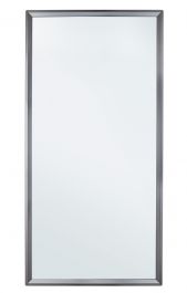 Bizzotto Lyrian Καθρέπτης Τοίχου Ανοξείδωτος Ανθρακί 60x120 Εκ.