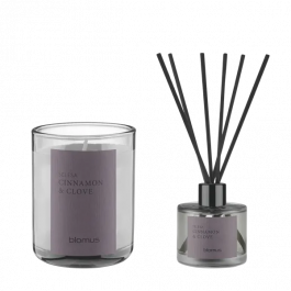 Blomus SELESA Σετ Αρωματικό Κερί & Diffuser 100ml Ø6x8 εκ. - Cinnamon & Clove