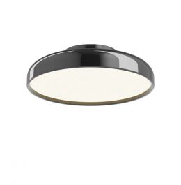 Viokef Πλαφονιέρα Led Μεταλλική Μαύρη Φ60 Εκ. Alensa 4349000