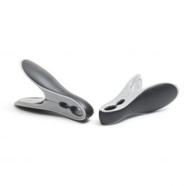 Brabantia Μανταλάκια Ρούχων Πλαστικά Σετ 8 Τμχ I Black Grey