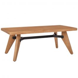 Iliadis Τραπέζι Σαλονιού Ξύλινο Natural 120x60x47 Εκ.