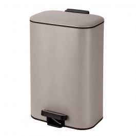 MRShome Κάδος Soft Close Μεταλλικός 30Lt 36,5x25x54 Εκ. I Μπεζ Ματ