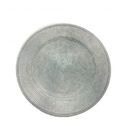 Espiel Πιατέλα Παρουσίασης/Σουπλά Μεταλλικό Γκρι 33 Εκ. Κωδικός: HER101K6